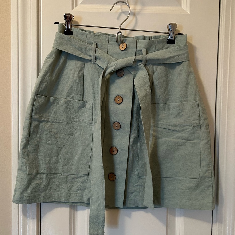 Hesperus -Button Front Skirt